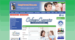 Desktop Screenshot of campnursejobs.com